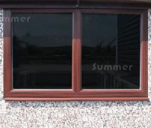 GARAGES AND CARPORTS xx - Options - colour finish PVCu windows