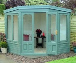 Corner Summerhouse 604 - Large Panes Corner Summerhouse 604 - Large Panes